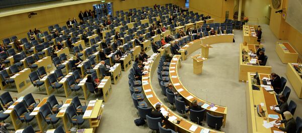 Заседание парламента Швеции, фото из архива - Sputnik Азербайджан