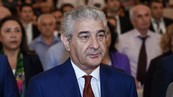 Вице-премьер, председатель Национального координационного совета по устойчивому развитию Али Ахмедов - Sputnik Азербайджан