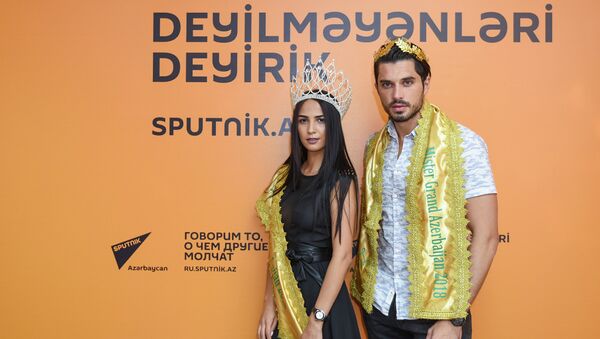 Miss/Mister Grand Azerbaijan Айша Гараева и Нуру Ахмедов - Sputnik Азербайджан