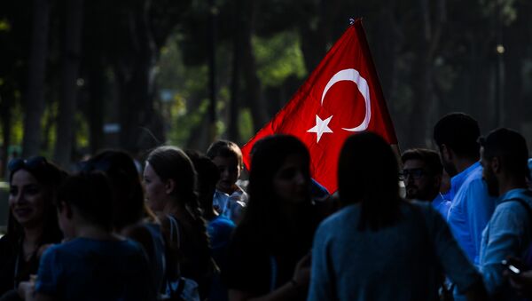 Флаг Турции, фото из архива - Sputnik Азербайджан