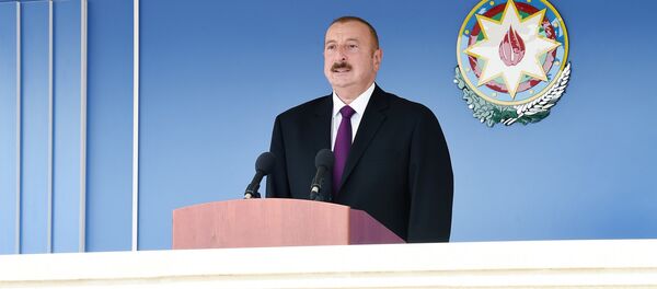 Церемония принятия присяги молодыми солдатами Службы государственной безопасности - Sputnik Азербайджан