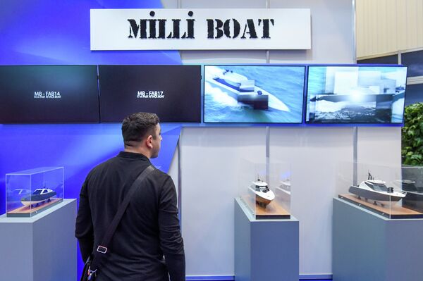 Концепт кораблей береговой охраны Milli Boat, разработанный Азербайджаном Концепт кораблей береговой охраны Milli Boat, разработанный Азербайджаном - Sputnik Азербайджан