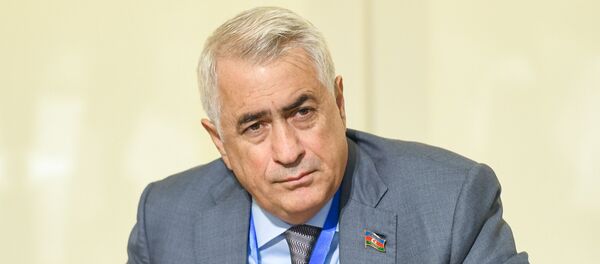 Джавид Гурбанов председатель ЗАО Азербайджанские железные дороги Джавид Гурбанов председатель ЗАО Азербайджанские железные дороги - Sputnik Азербайджан