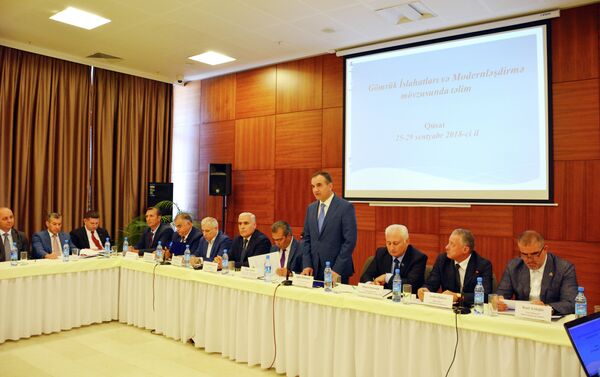 Тренинг на тему Таможенные реформы и модернизация - Sputnik Азербайджан