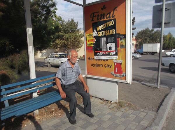 Divanlı kənd sakini Nəsir kişi Divanlı kənd sakini Nəsir kişi - Sputnik Azərbaycan