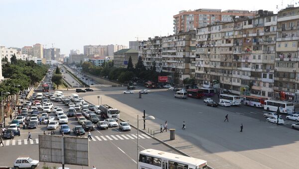 Пересечение Московского проспекта с улицей 20 января — Шамахинская дорога - Sputnik Азербайджан