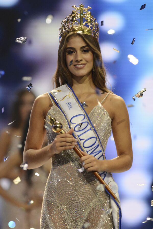 Победительница конкурса красоты «Мисс Колумбия - 2018» Валерия Моралес - Sputnik Азербайджан