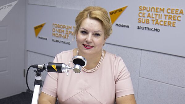 Главврач Центра общественного здоровья Кишинева Луминица - Sputnik Азербайджан