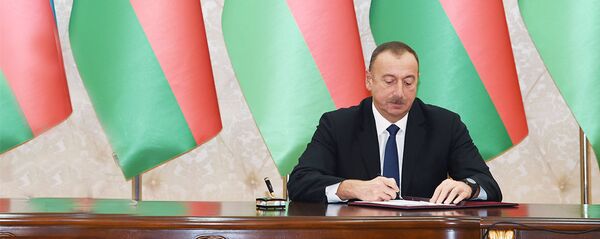 Президент Азербайджана Ильхам Алиев, фото из архива Президент Азербайджана Ильхам Алиев, фото из архива - Sputnik Азербайджан