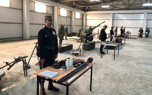 Процесс перевода вооружения, военной и специальной техники Азербайджанской Армии на зимний режим эксплуатации - Sputnik Азербайджан