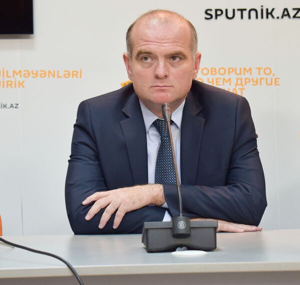 Доктор экономических наук, профессор UNEC Эльшад Мамедов Доктор экономических наук, профессор UNEC Эльшад Мамедов - Sputnik Азербайджан