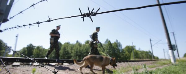 Граница, фото из архива - Sputnik Азербайджан