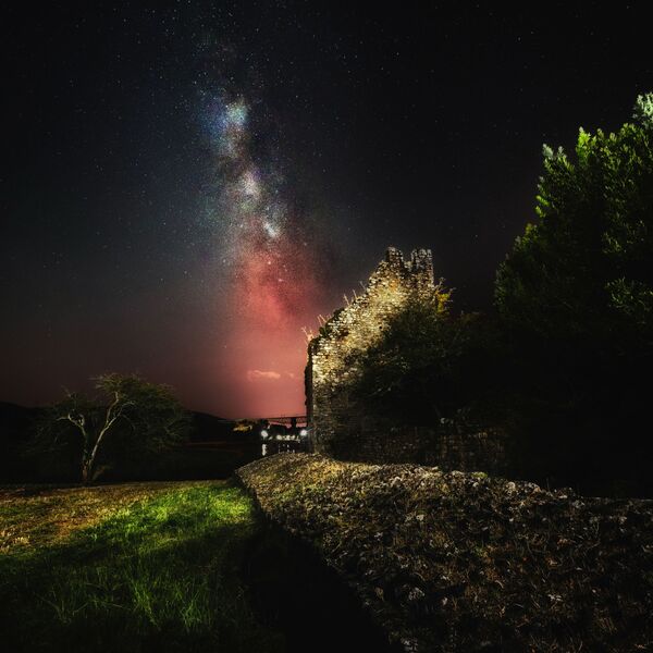 Млечный путь на ночном небе, Испания - Sputnik Азербайджан