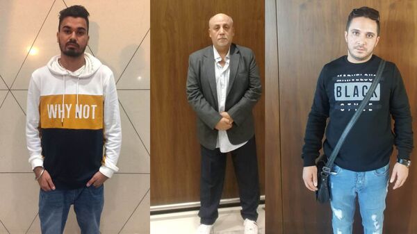 Иностранцы пытавшиеся незаконно пересечь границу АР Иностранцы пытавшиеся незаконно пересечь границу АР - Sputnik Азербайджан