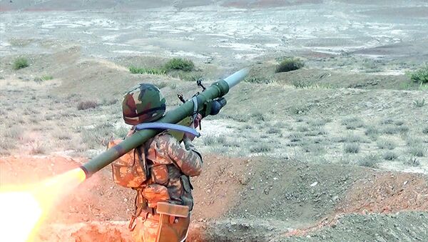 Подразделения ПВО провели боевые стрельбы - Sputnik Азербайджан