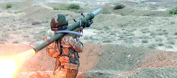 Подразделения ПВО провели боевые стрельбы - Sputnik Азербайджан