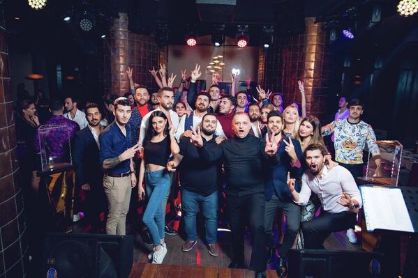В клубе Vertical 29 прошла закрытая вечеринка, приуроченная открытию национального отбора конкурса красота Best Model of Azerbaijan 2018 - Sputnik Азербайджан