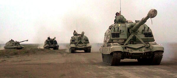 Учения ракетных и артиллерийских соединений ВС Азербайджана Учения ракетных и артиллерийских соединений ВС Азербайджана - Sputnik Азербайджан