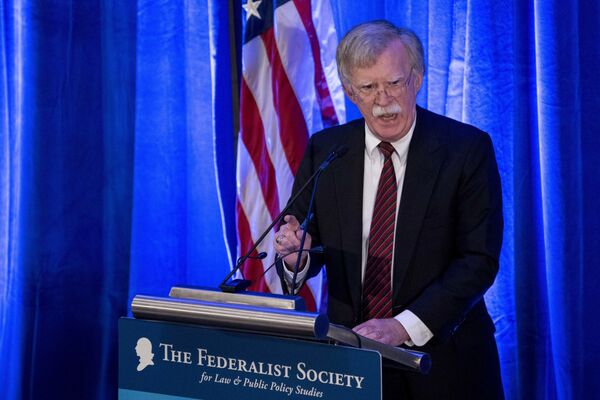 Советник президента США по вопросам национальной безопасности Джон Болтон Советник президента США по вопросам национальной безопасности Джон Болтон - Sputnik Азербайджан