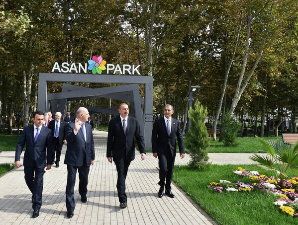 İlham Əliyev İmişlidə “ASAN Həyat” kompleksinin açılışında iştirak edib - Sputnik Azərbaycan