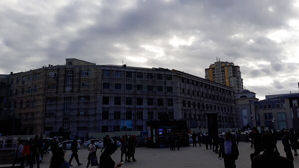 Пасмурная погода в Баку - Sputnik Азербайджан