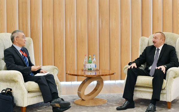 Президент Ильхам Алиев встретился с заместителем генерального директора ЮНЕСКО - Sputnik Azərbaycan