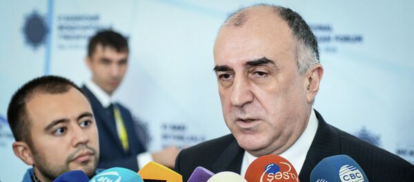 Министр иностранных дел Азербайджана Эльмар Мамедъяров - Sputnik Азербайджан