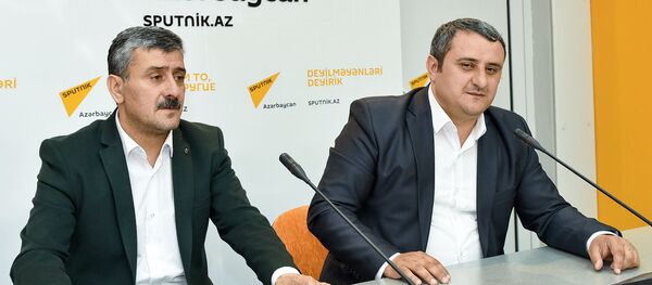 Братья Интигам и Эхтирам Рустамовы, фото из архива - Sputnik Азербайджан