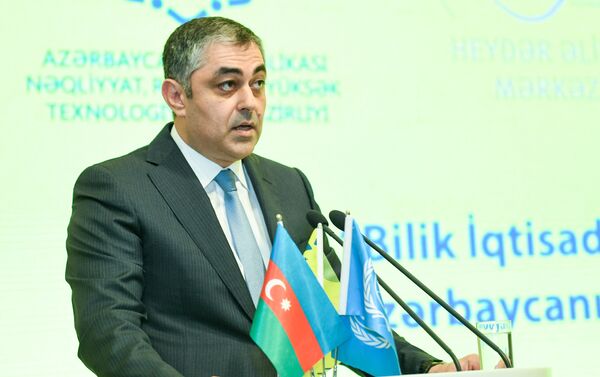Министр транспорта, связи и высоких технологий Азербайджана Рамин Гулузаде - Sputnik Азербайджан