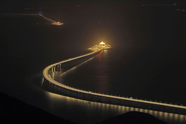 Мост Гонконг - Чжухай - Макао - Sputnik Азербайджан