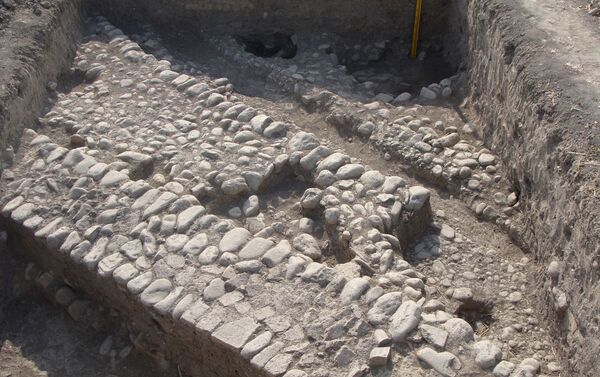Раскопки на территории Исторического заповедника Город Шабран - Sputnik Азербайджан