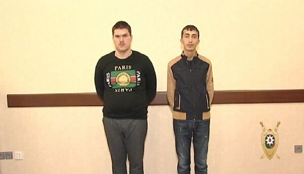 Житель Баку Фуад Гусейнов и житель Мингячевира Шахин Ахмедли Житель Баку Фуад Гусейнов и житель Мингячевира Шахин Ахмедли - Sputnik Азербайджан