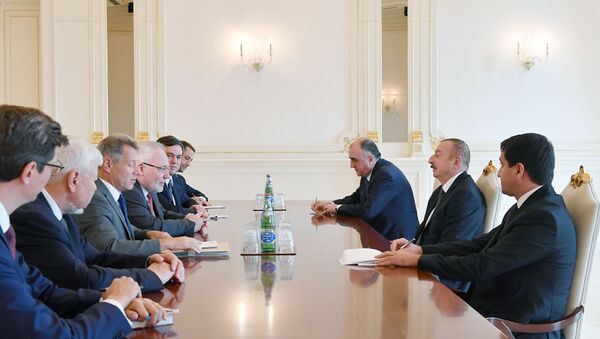 Президент Ильхам Алиев принял сопредседателей Минской группы ОБСЕ - Sputnik Азербайджан