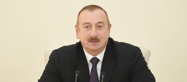 Президент Азербайджанской Республики Ильхам Алиев - Sputnik Азербайджан