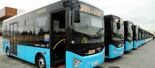 Yeni sərnişin avtobusları Yeni sərnişin avtobusları - Sputnik Азербайджан