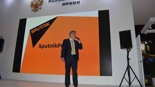 Презентация SputnikPRO на ЭКСПО в Шанхае - Sputnik Азербайджан