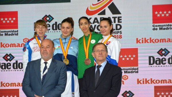 Азербайджанская спортсменка Ирина Зарецкая - Sputnik Азербайджан