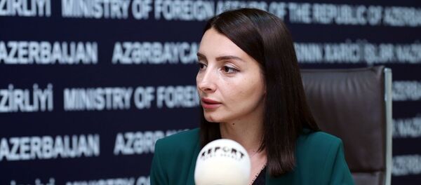 Глава пресс-службы МИД АР Лейла Абдуллаева - Sputnik Азербайджан