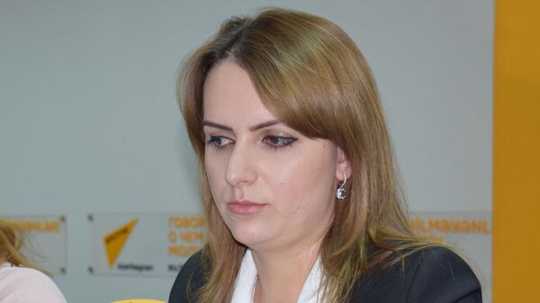Эксперт по гендерным проблемам Анастасия Лаврина - Sputnik Азербайджан