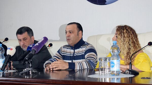 Пресс-конференция певца Назима - Sputnik Азербайджан