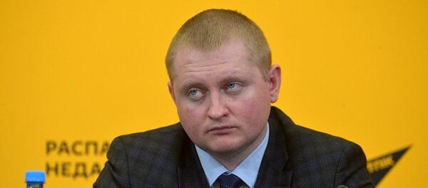 Директор информационно-просветительского учреждения Актуальная концепция Александр Шпаковский Директор информационно-просветительского учреждения Актуальная концепция Александр Шпаковский - Sputnik Азербайджан