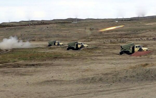 В рамках КШВИ войска Нахчыванского гарнизона успешно провели этап с боевой стрельбой - Sputnik Азербайджан