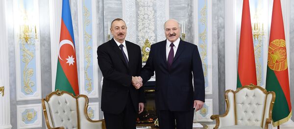 Встреча Президента Азербайджана Ильхама Алиева и Президента Беларуси Александра Лукашенко один на один - Sputnik Азербайджан
