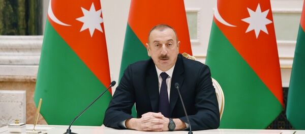 Президент Азербайджанской Республики Ильхам Алиев - Sputnik Азербайджан