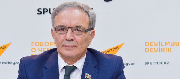 Председатель Советы прессы Афлатун Амашев Председатель Советы прессы Афлатун Амашев - Sputnik Азербайджан