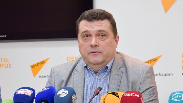 Председатель Союза журналистов России Владимир Соловьев - Sputnik Азербайджан