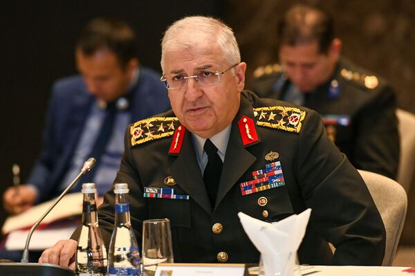 Стабильность и безопасность: в Баку проходят военные переговоры Стабильность и безопасность: в Баку проходят военные переговоры - Sputnik Азербайджан
