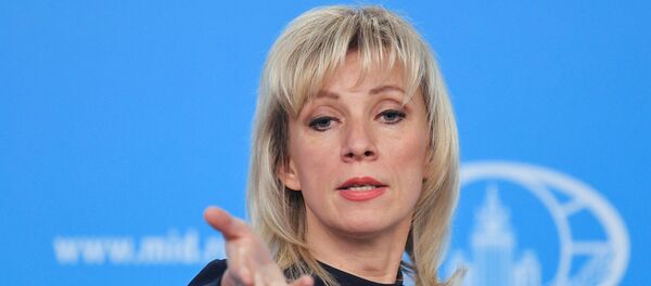 Официальный представитель министерства иностранных дел России Мария Захарова Официальный представитель министерства иностранных дел России Мария Захарова - Sputnik Азербайджан
