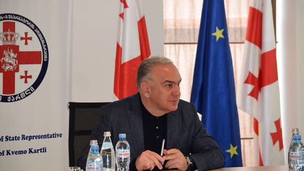 губернатор региона Квемо-Картли Шота Рехвиашвили  - Sputnik Азербайджан