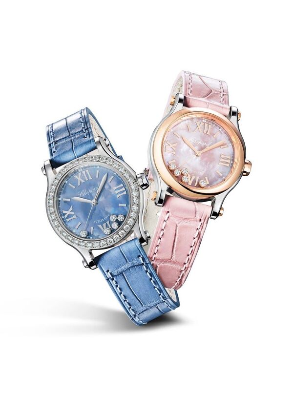 Ювелирный дом Chopard отметил 25-летие часов Happy Sport Ювелирный дом Chopard отметил 25-летие часов Happy Sport - Sputnik Азербайджан